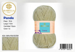 OVILLO HILO ISABELLA PANDA 70G ISABELLA 纱线