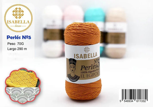 Hilo de Perlas Zeppelin Isabella N5 ISABELLA 纱线