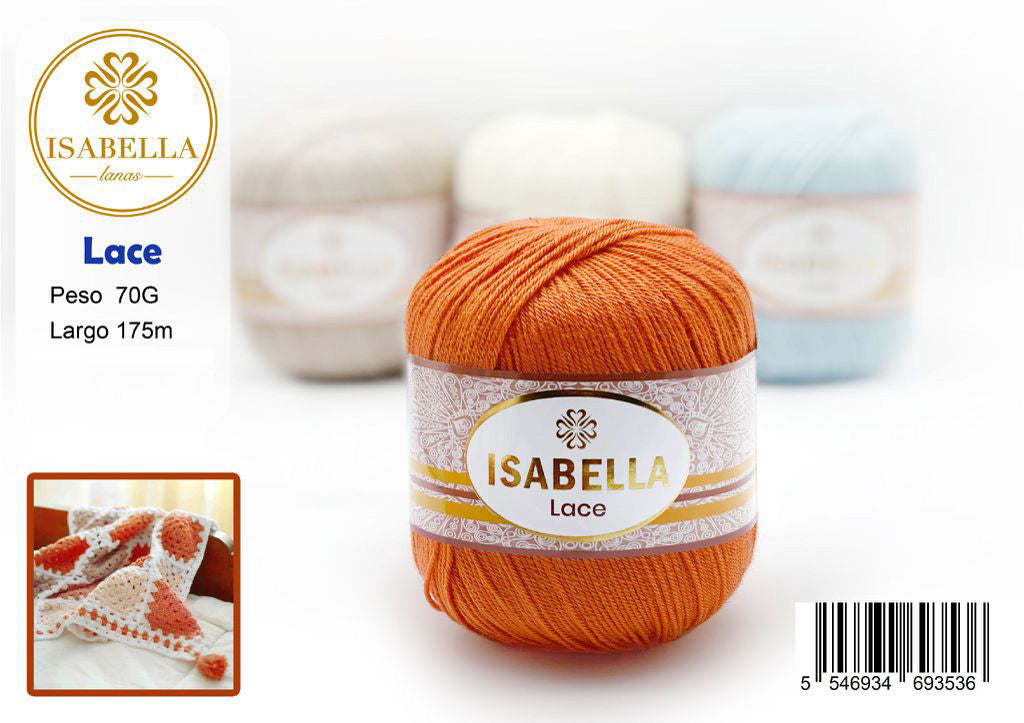 Hilo de Encaje Isabella 70g