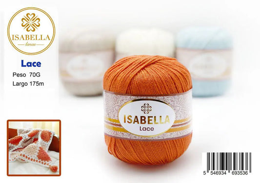 Hilo de Encaje Isabella 70g ISABELLA 纱线