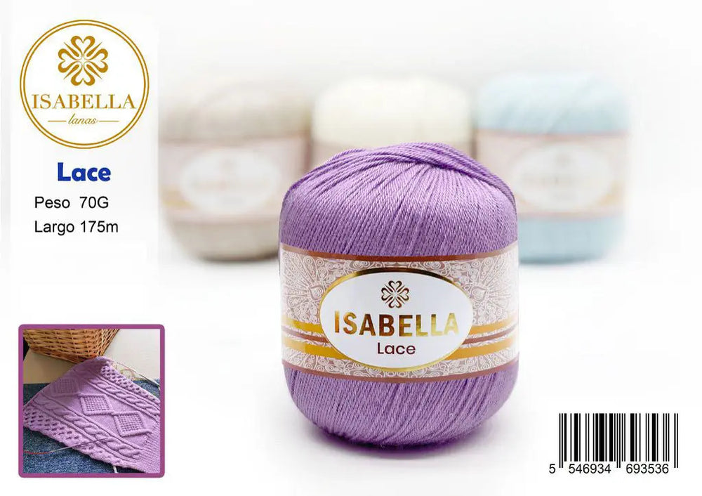 Hilo de Encaje Isabella 70g ISABELLA 纱线
