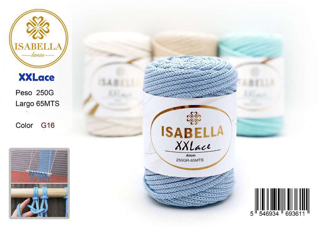 Hilo MACROME ISABELLA XXLACE 250G