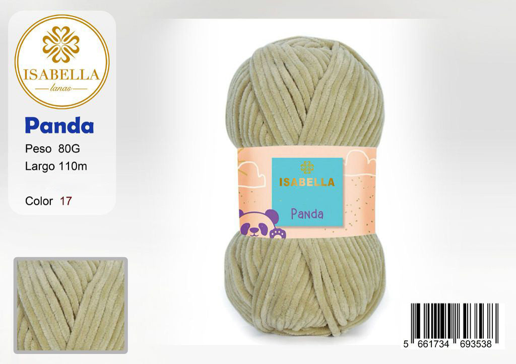 OVILLO HILO ISABELLA PANDA 80G