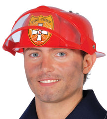 GORRO \cJEFE DE BOMBEROS\c AMERICANO