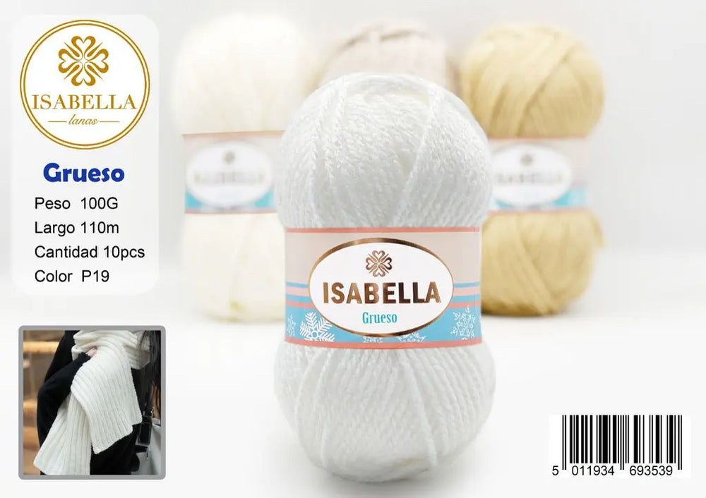 OVILLO HILO ISABELLA GRUESO ISABELLA 纱线