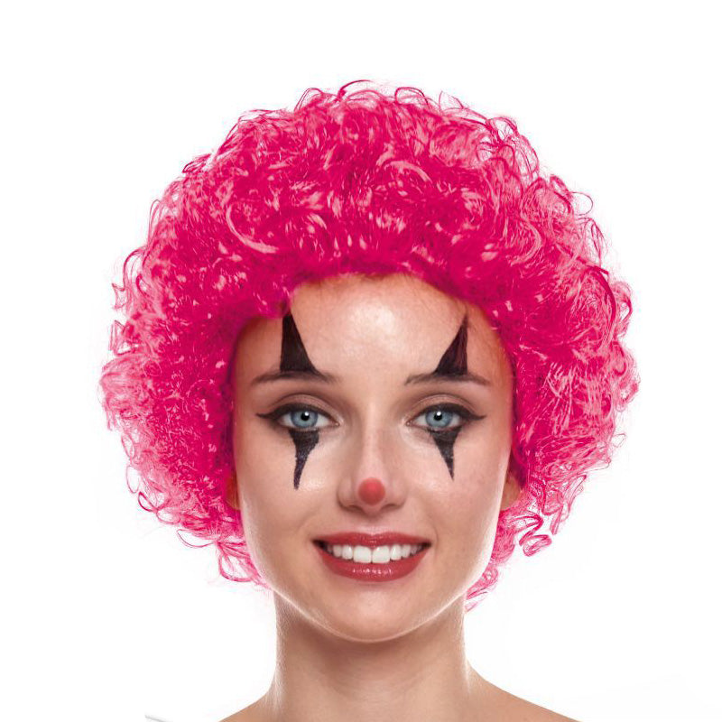 PELUCA PAYASO FUCSIA