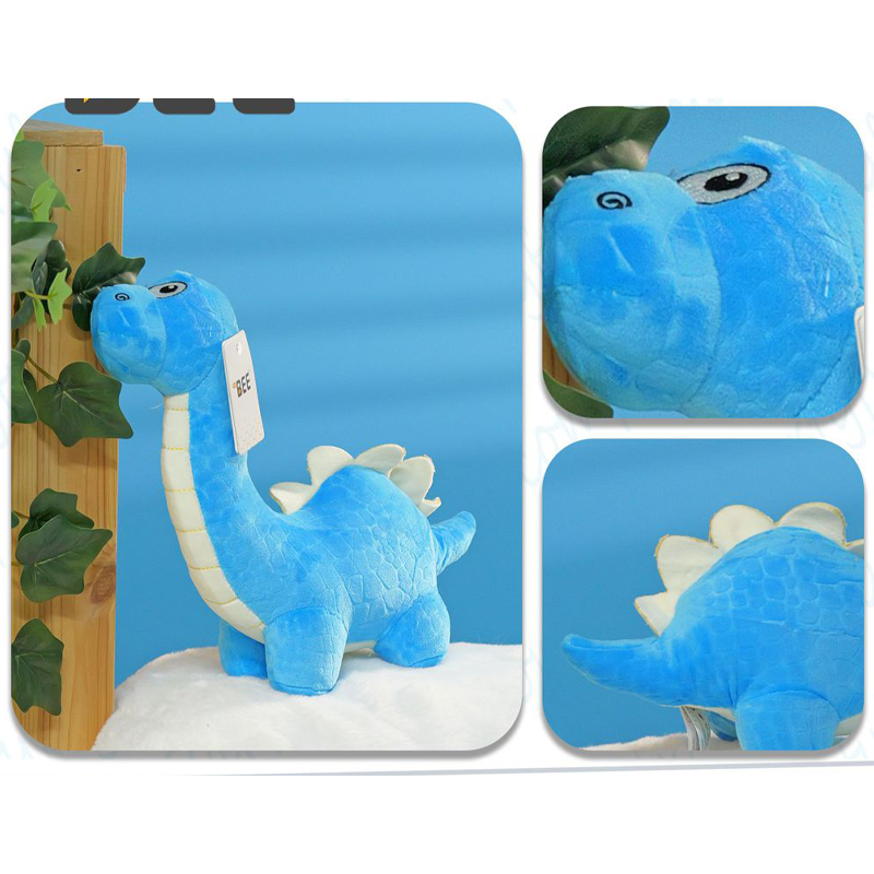 PELUCHE DINOSAURIO AZUL 28CM