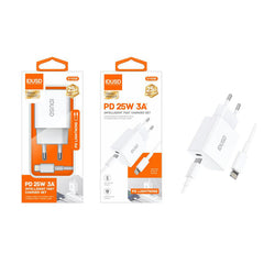 ADAPTADOR CARGA RÁPIDA PD25W + Lightning 1M