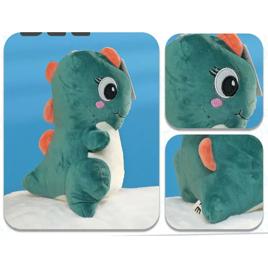 PELUCHE DINOSAURIO OJOS GRANDE 25CM VERDE BEE 阿忠