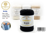 DIY BRAIDY 2MM 250G ISABELLA 纱线