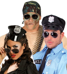 GAFAS POLICIA METALICAS