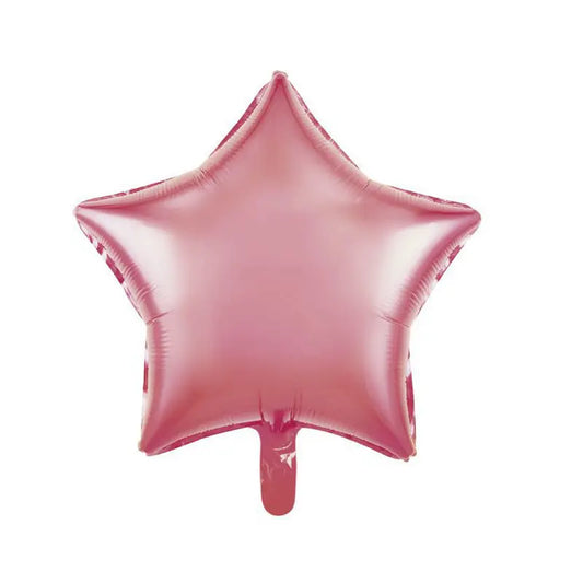 GLOBO FOIL ESTRELLA ROSA 45CM XOCO 2