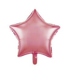 GLOBO FOIL ESTRELLA ROSA 45CM