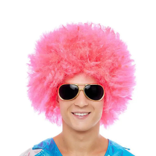 PELUCA EXTRA AFRO FUCSIA XOCO