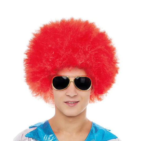 PELUCA EXTRA AFRO ROJO XOCO