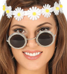 GAFAS REDONDAS CON BRILLANTES