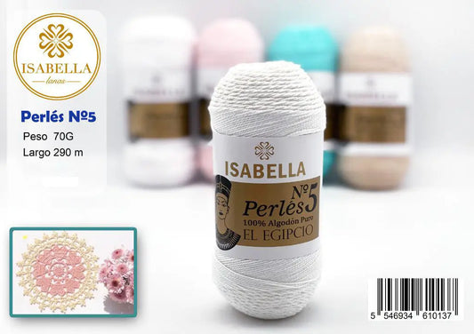 HILO PERLE ISABELLA N5 DE ZEPRLIN ISABELLA 纱线