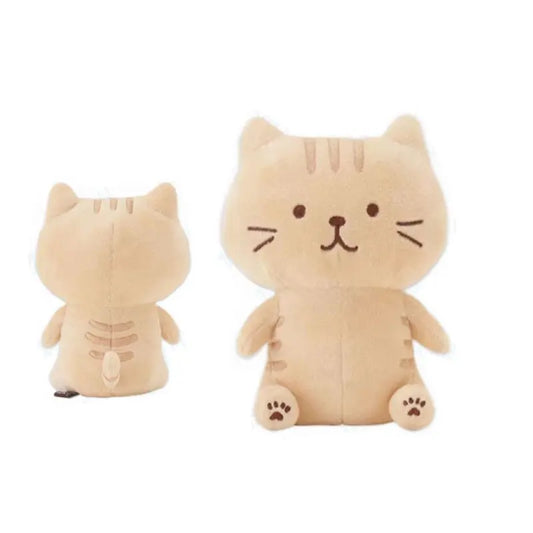 PELUCHE GATO JABONES 25CM MARRON BEE 阿忠