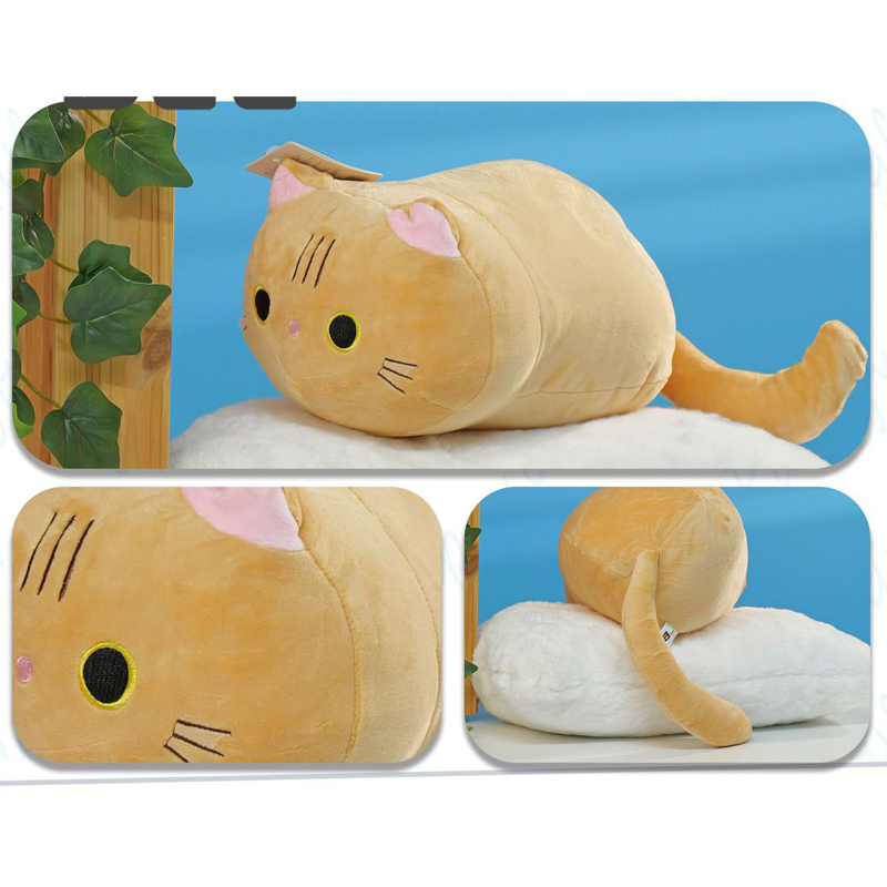 PELUCHE GATO MARRON 30CM