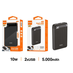 Power Bank 5000mAh LED 100% 10W