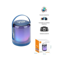 ALTAVOZ MULTIMEDIA Bluetooth Azul