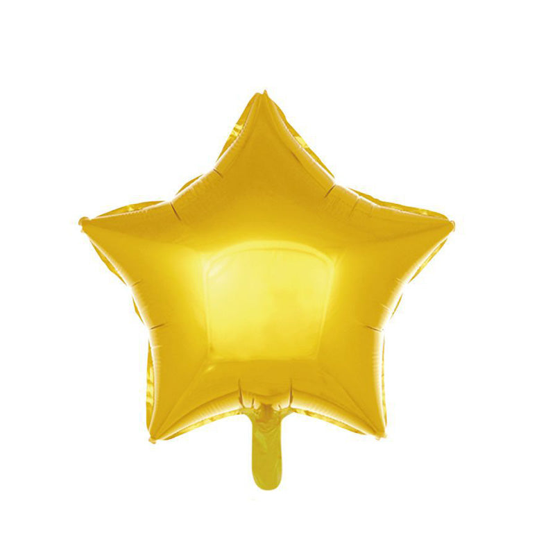 GLOBO FOIL ESTRELLA ORO 45CM