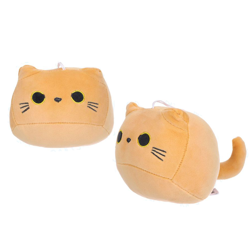 PELUCHE DE GATO TUANTUAN AMARILLO 20CM