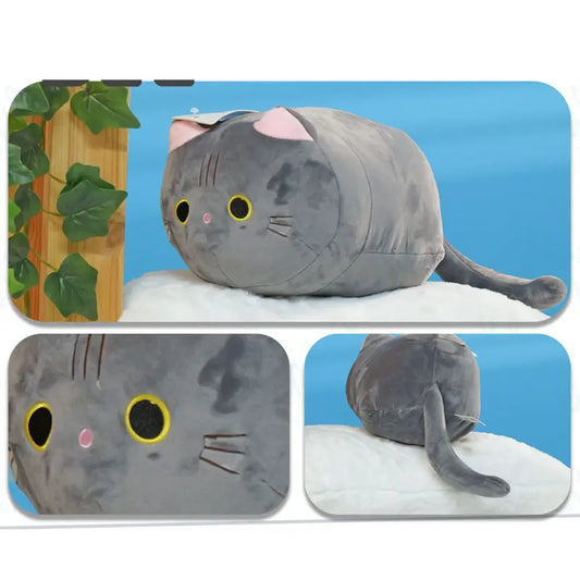 PELUCHE GATO GRIS 30CM BEE 阿忠