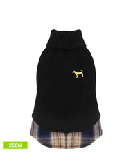 ROPA DE LANA PARA PERRO 25CM NEGRO