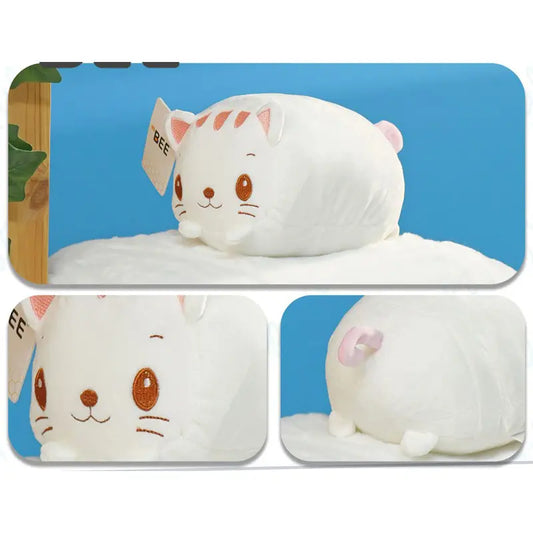 PELUCHE DE GATO TIRADO POR AHI 25CM BEE 阿忠