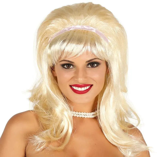 PELUCA MELENA RUBIA CON CINTA CAR&GUS