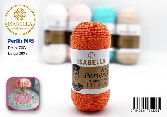 Hilo Perle Zeprlin Isabella N5 ISABELLA 纱线