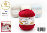 Hilo de Encaje Isabella - Peso Ligero y Resistente ISABELLA 纱线