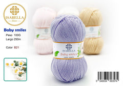 Ovillo de Hilo Isabella Baby Smiles 100g