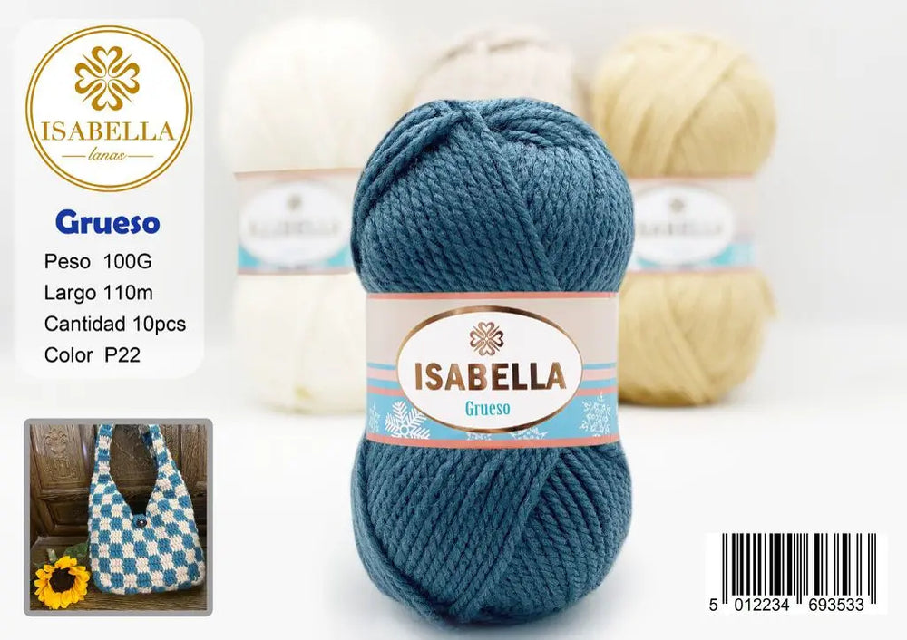 OVILLO HILO ISABELLA GRUESO ISABELLA 纱线