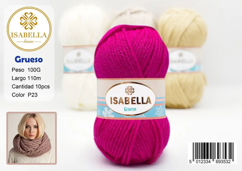 OVILLO HILO ISABELLA GRUESO ISABELLA 纱线