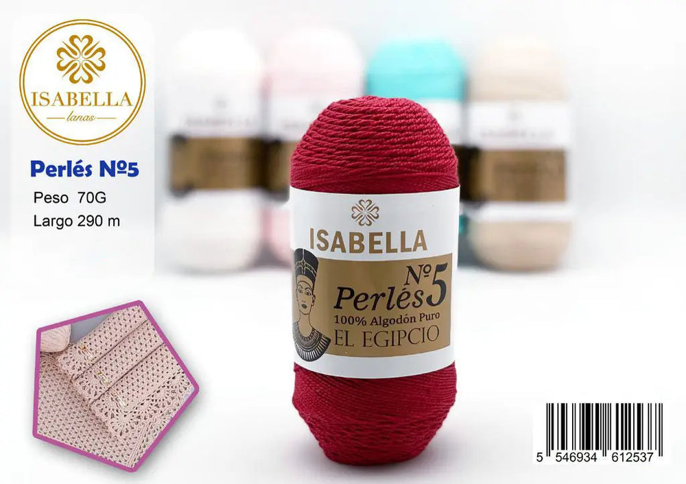 HILO PERLE ISABELLA N5 de Zeppelin ISABELLA 纱线