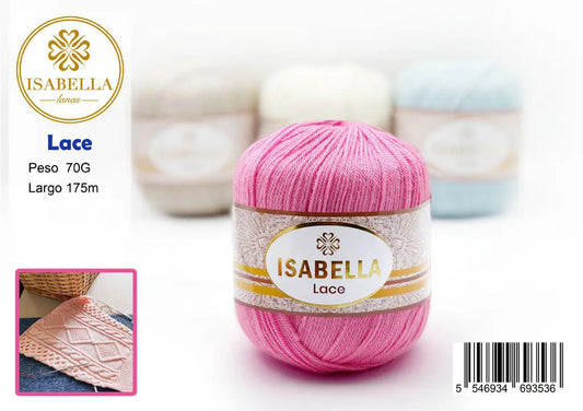 Hilo de Encaje Isabella 70g ISABELLA 纱线