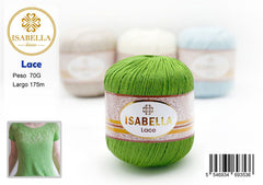 Hilo Isabella Lace 70g de Alta Calidad