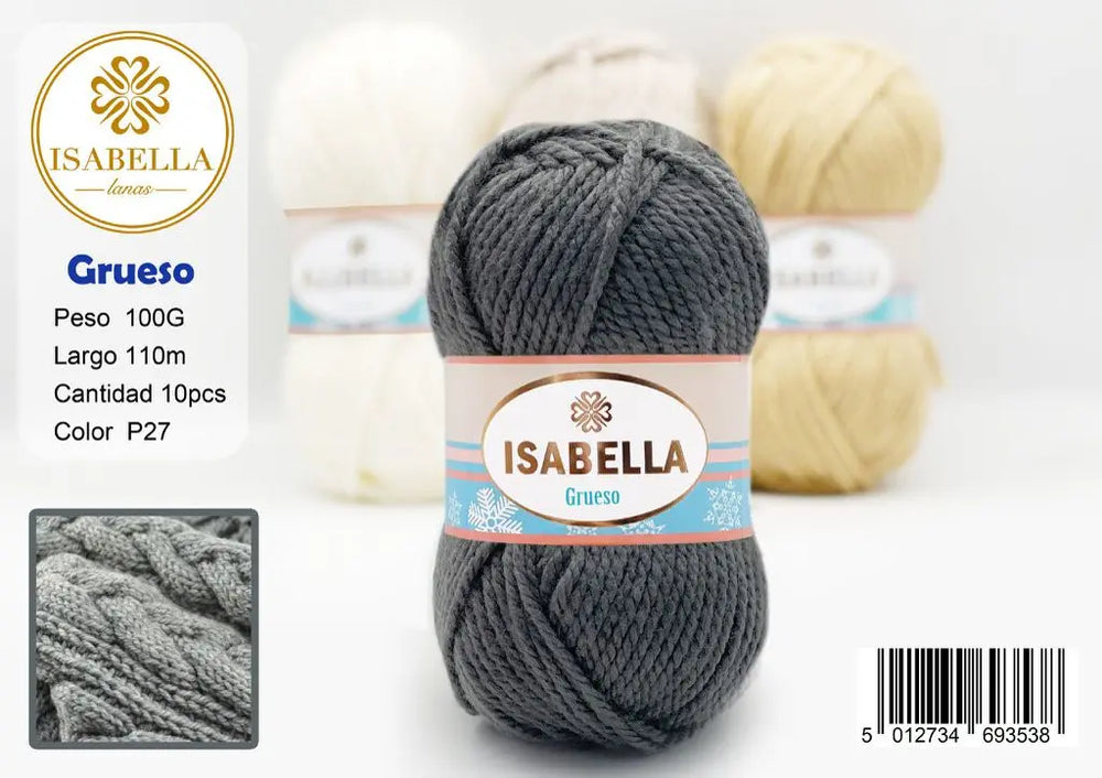 OVILLO HILO ISABELLA GRUESO ISABELLA 纱线