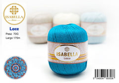 Hilo Isabella Lace de 70g para Proyectos Elegantes