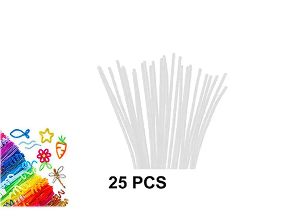 LIMPIAPIPAS COLOR BLANCO 25PCS 牵手