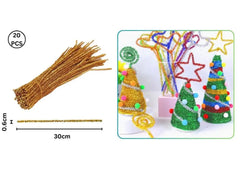 LIMPIAPIPAS COLOR ORO 20PCS 牵手