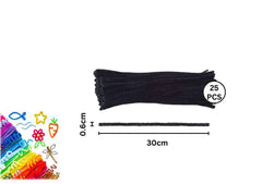 LIMPIAPIPAS COLOR NEGRO 25PCS 牵手