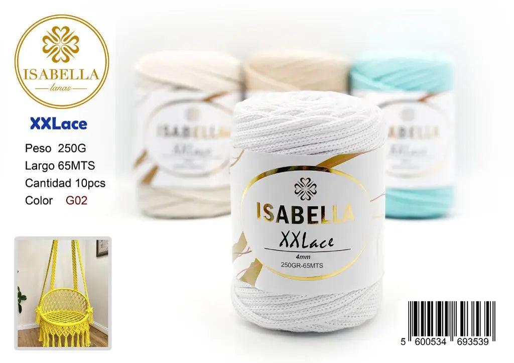 OVILLO ISABELLA DIY LACE 250G ISABELLA 纱线