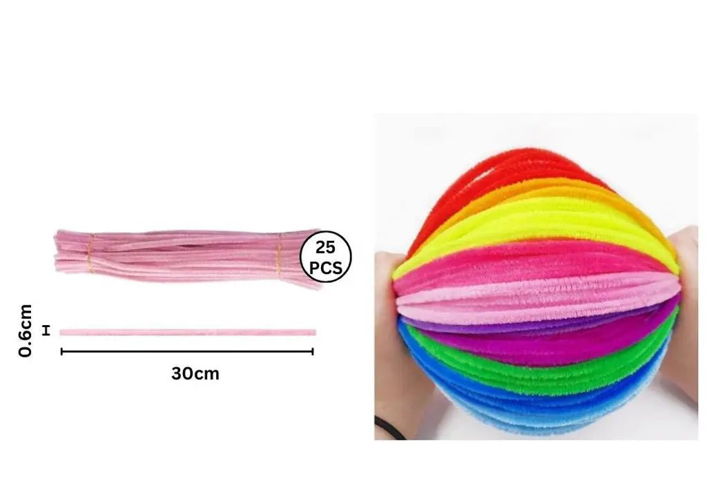 LIMPIAPIPAS COLOR ROSA CLARO 25PCS 牵手