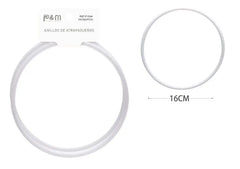 ANILLOS DE ATRAPASUEÑOS BLANCO 16CM 2PCS 一期十号