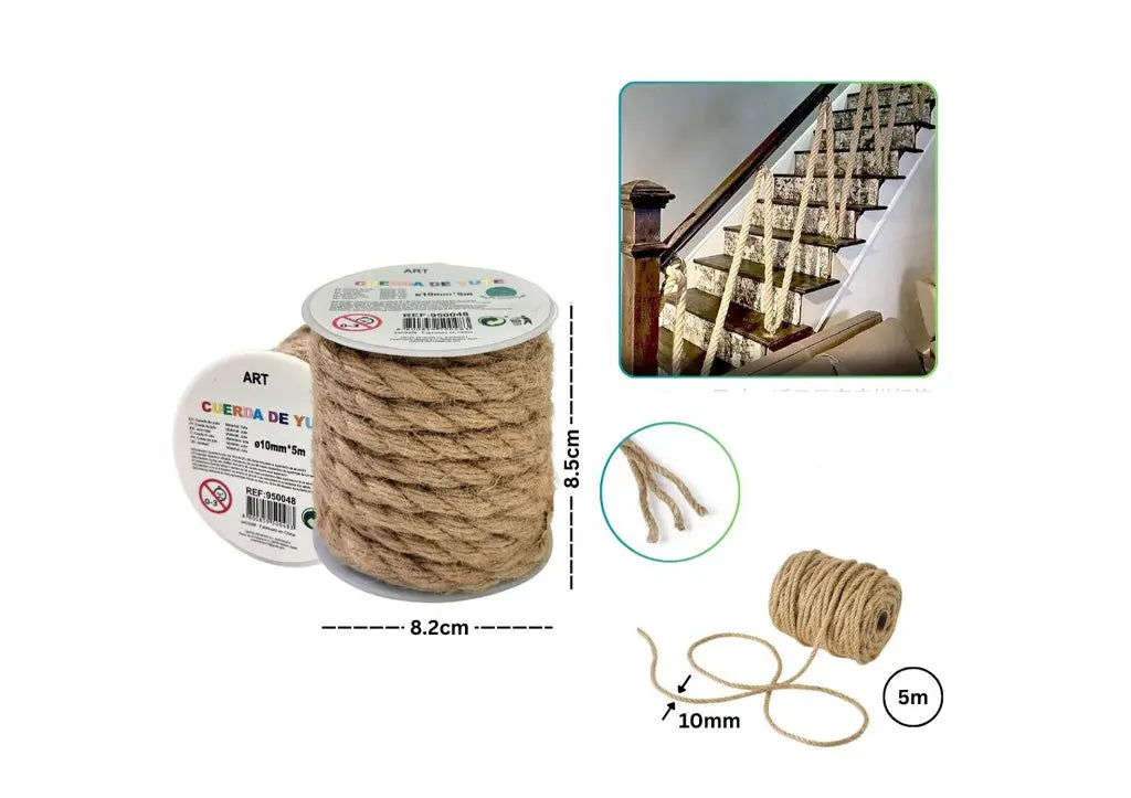 CUERDA DE YUTE ROLLO 牵手