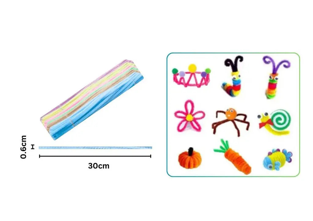 LIMPIAPIPAS COLORES  24PCS 牵手