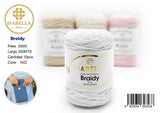 DIY BRAIDY 2MM 250G ISABELLA 纱线